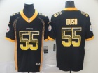 Pittsburgh Steelers #55 Devin Bush Black Drift Vapor Limited Jersey