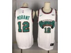 Nike Memphis Grizzlies #12 Ja Morant White Classic Basketball Jersey