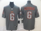 Cleveland Browns #6 Baker Mayfield Gray Fashion Static Limited Jersey