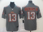 Cleveland Browns #13 Odell Beckham Jr Gray Fashion Static Limited Jersey