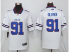 Buffalo Bills #91 Ed Oliver White Men's Vapor Untouchable Limited Jersey