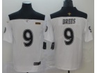 New Orleans Saints #9 Drew Brees White City Edition Vapor Limited Jersey