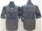 Los Angeles Rams #30 Todd Gurley Gray Inverted Legend Limited Jersey