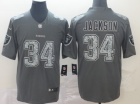 Oakland Raiders #34 Bo Jackson Gray Fashion Static Limited Jersey