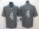 Dallas Cowboys #4 Dak Prescot Gray Fashion Static Limited Jersey