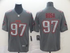 San Francisco 49ers #97 Nick Bosa Gray Fashion Static Limited Jersey