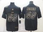 Carolina Panthers #59 Luke Kuechly Black Golden Vapor Untouchable Limited Jersey