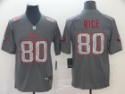 San Francisco 49ers #80 Jerry Rice Gray Fashion Static Limited Jersey