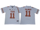 Texas Longhorns #11 George Ehlinger White Limited Jersey