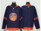 Adidas Edmonton Oilers Blank Blue 50th Anniversary Jersey