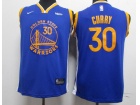 Nike Youth Golden State Warriors #30 Stephen Curry 2019 Blue Jersey