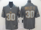 Los Angeles Rams #30 Todd Gurley II Gray Fashion Static Limited Jersey