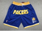 Indina Pacers Blue Throwback Basketball Shorts