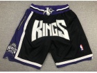 Sacramento Kings Black Just Don Shorts