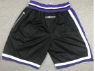 Sacramento Kings Black Just Don Shorts