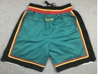 Detroit Pistons Green Just Don Shorts