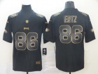 Philadelphia Eagles #86 Zach Ertz Black Golden Vapor Limited Jersey