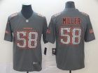 Denver Broncos #58 Von Miller Gray Fashion Static Limited Jersey