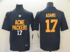 Green Bay Packers #17 Davante Adams Navy Blue City Edition Vapor Limited Jersey