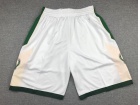 Nike Milwaukee Bucks White Basketball Shorts