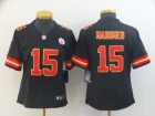 Woman Kansas City Chiefs #15 Patrick Mahomes Black Vapor Limited Jersey