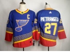 Adidas St.Louis Blues #27 Alex Pietrangelo Blue Throwback Hockey