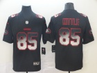 San Francisco 49ers #85 George Kittle Black Arch Smoke Vapor Limited Jersey