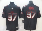 San Francisco 49ers #97 Nick Bosa Black Arch Smoke Vapor Limited Jersey