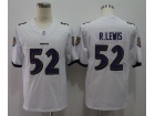 Baltimore Ravens #52 R.Lewis White Vapor Limited Jerseys