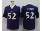 Baltimore Ravens #52 R.Lewis Purple Vapor Limited Jerseys