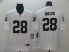 Oakland Raiders #28 Josh Jacobs White Men's Vapor Untouchable Limited Jersey