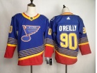 Adidas St.Louis Blues #90 Ryan O'Reilly T Blue Throwback Hockey Jersey