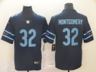 Chicago Bears #32 David Montgomery Navy Blue City Edition Vapor  Limited Jersey