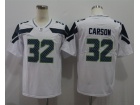 Seattle Seahawks #32 Chris Carson White Vapor Untouchable Limited Jersey