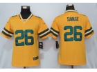 Woman Green Bay Packers #26 Darnell Savage Yellow Inverted Legend Limited Jersey