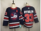 Adidas Winnipeg Jets #33 Dustin Byfuglien Navy Blue 2019 NHL Heritage Classic Jersey