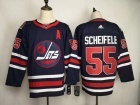 Adidas Adidas Winnipeg Jets #55 Mark Scheifele Navy Blue 2019 NHL Heritage Classic Jersey