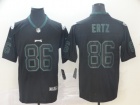 Philadelphia Eagles #86 Zach Ertz Black Lights Out Vapor Limited Jersey