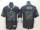 Dallas Cowboys #54 Jaylon Smith Black Lights Out Vapor Limited Jersey