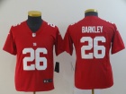 Youth Youth New York Giants #26 Saquon Barkley Red Inverted Legend Limited Jersey