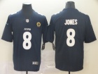 New York Giants #8 Daniel Jones Navy Blue City Edition Vapor Limited Jersey