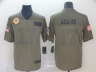 Green Bay Packers #17 Davante Adams 2019 Olive Salute to Service Limited Jersey