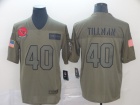 Arizona Cardinals #40 Pat Tillman 2019 Olive Salute to Service Limited Jersey