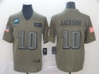 Philadelphia Eagles #10 DeSean Jackson  2019 Olive Salute to Service Limited Jersey