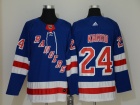 Adidas New York Rangers #24 Kaapo Kakko Blue Hockey Jersey