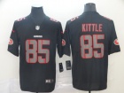 San Francisco 49ers #85 George Kittle Black Impact Limited Jersey