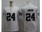 Oakland Raiders #24 Johnathan Abram White Men's Vapor Untouchable Limited Jersey