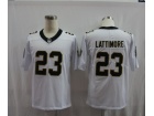 New Orleans Saints #23 Marshon Lattimore White Vapor Limited Jersey