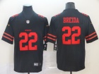 San Francisco 49ers #22 Matt Breida Black Vapor Limited Jersey