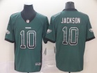 Philadelphia Eagles #10 DeSean Jackson  Green Drift Vapor Limited Jersey